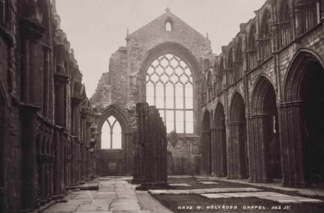 Nave W. Holyrood Chapel