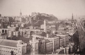 Edinburgh, from the Calton Hill