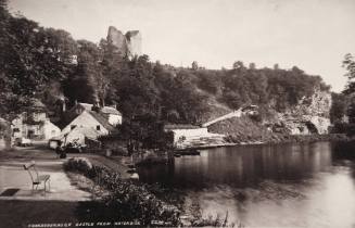 Knaresborough Castle from the Waterside