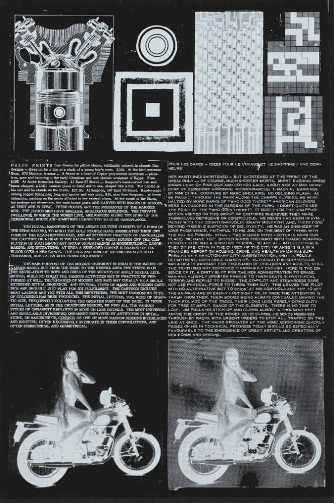 The Ritual Man inspring of the Area's Culture from General Dynamic F.U.N., Volume E (Volume II of Moonstrips Empire News) portfolio of 50
