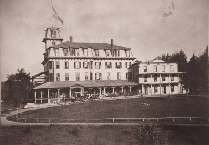 The Algonquin from the East Saranac Lake