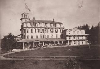 The Algonquin from the East Saranac Lake