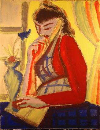 Untitled (Woman at window)