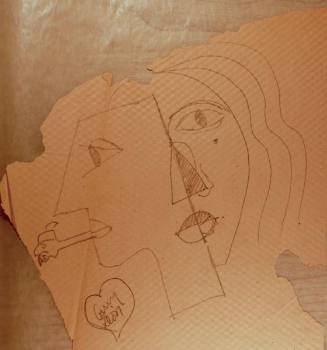 Untitled (Cubist head studies)