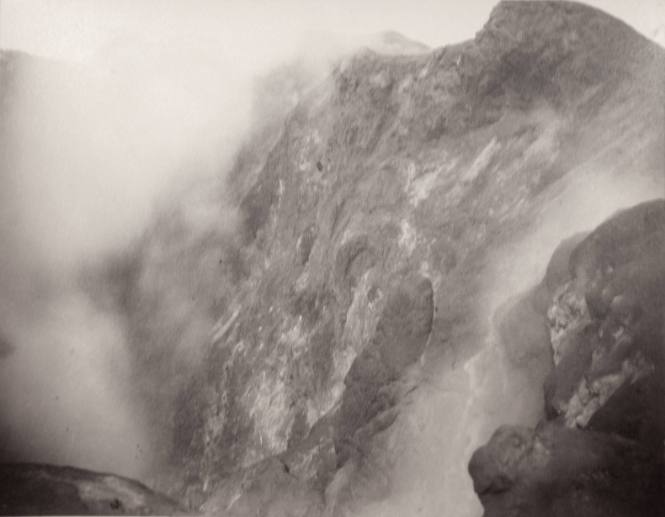 Inside the Crater of Vesuvius