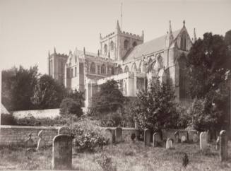 Ripon Cathedral, Ripon England with Cemetary