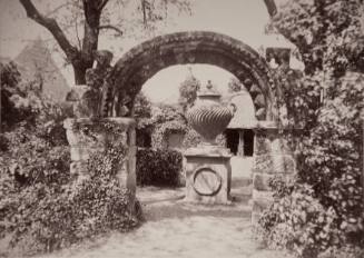 The "Nilometer" in grounds of Leycester's Hospital