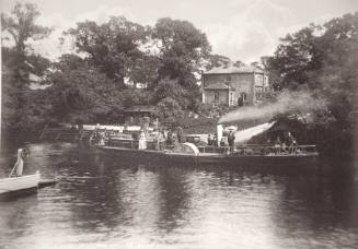 Eccleston Ferry oin the River Dee, near Chester, England