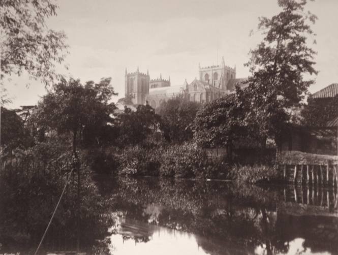 Ripon Cathedral, England from the River