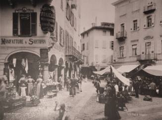A Street in Lugano, Switzerland
