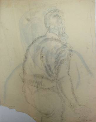 Untitled (Sketch of a man from back )