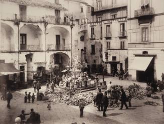 Piazza with a Fountain, Amalfi