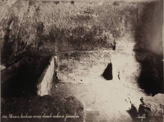 Ancient Tomb Carved form the Rock, Jerusalem [Ten Views of the Holy land and Nubia]