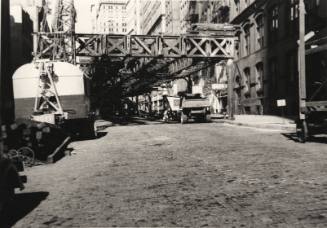 [One of Twelve views of the demolition of the Sixth Avenue El]