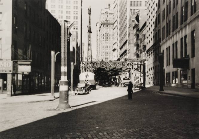 [One of Twelve views of the demolition of the Sixth Avenue El]
