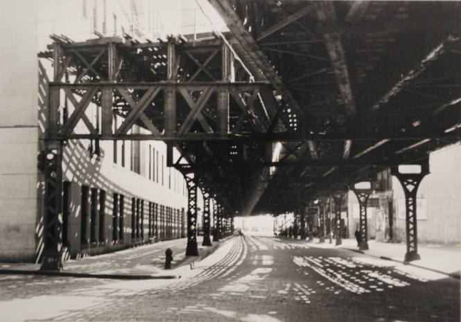 [One of Twelve views of the demolition of the Sixth Avenue El]