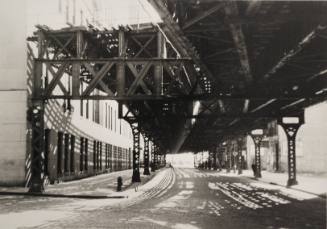 [One of Twelve views of the demolition of the Sixth Avenue El]