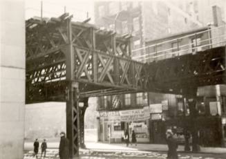 [One of Twelve views of the demolition of the Sixth Avenue El]