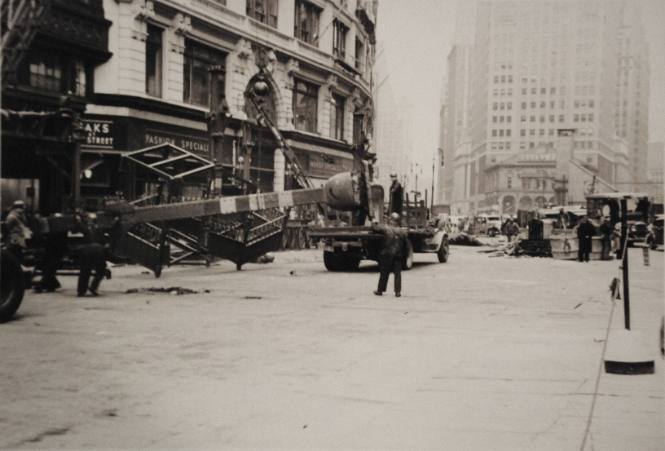 [One of Twelve views of the demolition of the Sixth Avenue El]