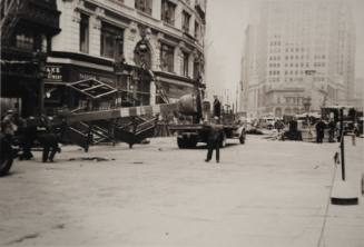 [One of Twelve views of the demolition of the Sixth Avenue El]