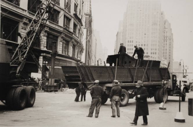 [One of Twelve views of the demolition of the Sixth Avenue El]