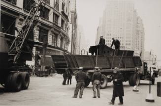 [One of Twelve views of the demolition of the Sixth Avenue El]