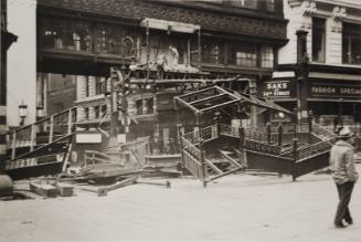 [One of Twelve views of the demolition of the Sixth Avenue El]
