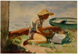 Polly Saltonstall Painting
