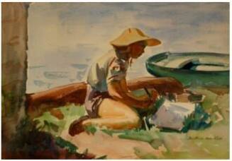 Polly Saltonstall Painting