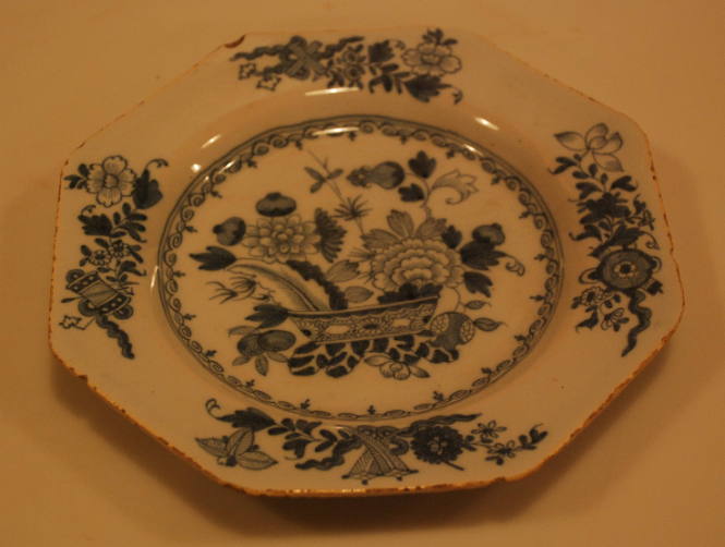 Octagon Plate: Still Life