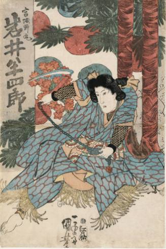 The Actor Iwai Hanshirō as Miyaginomaru
