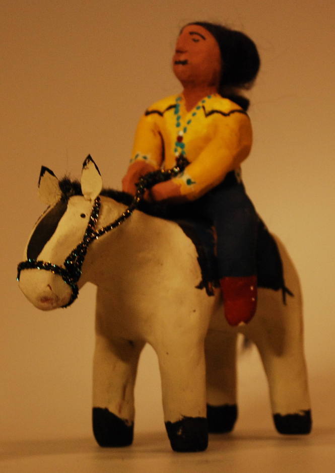 Toy (man on burro)