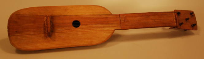 Mandolin shaped guitar