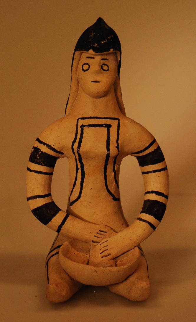 Figure with Bowl