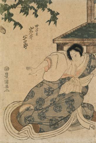 The actor Iwai Hanshirō [in a role]
