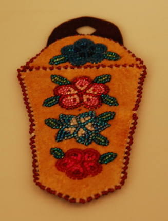 Scissor holder with flower design