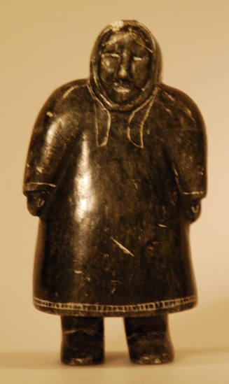 Carving of a woman
