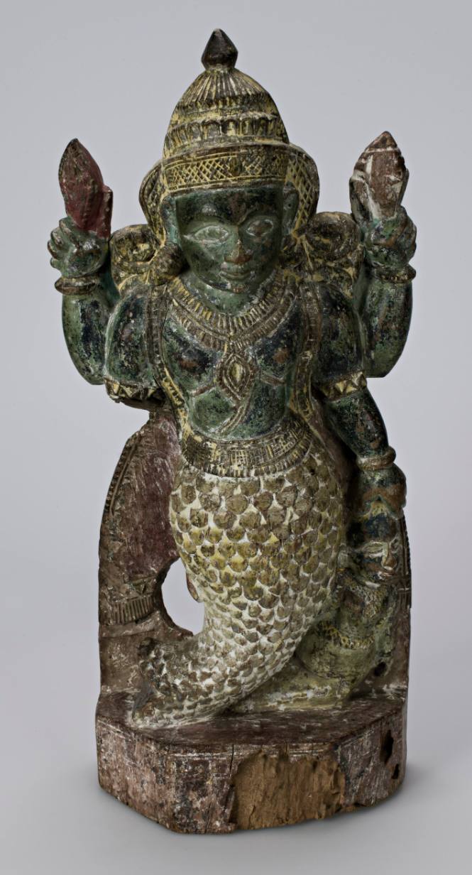 Figure of Vishnu as his Fish Avatar