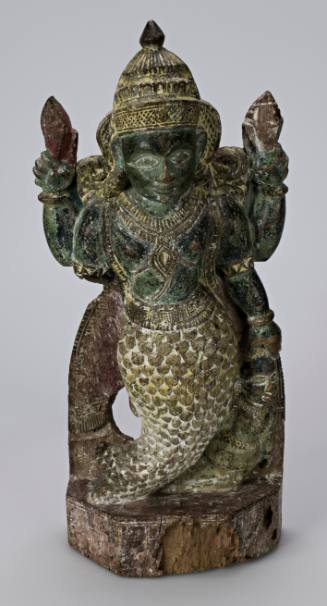 Figure of Vishnu as his Fish Avatar