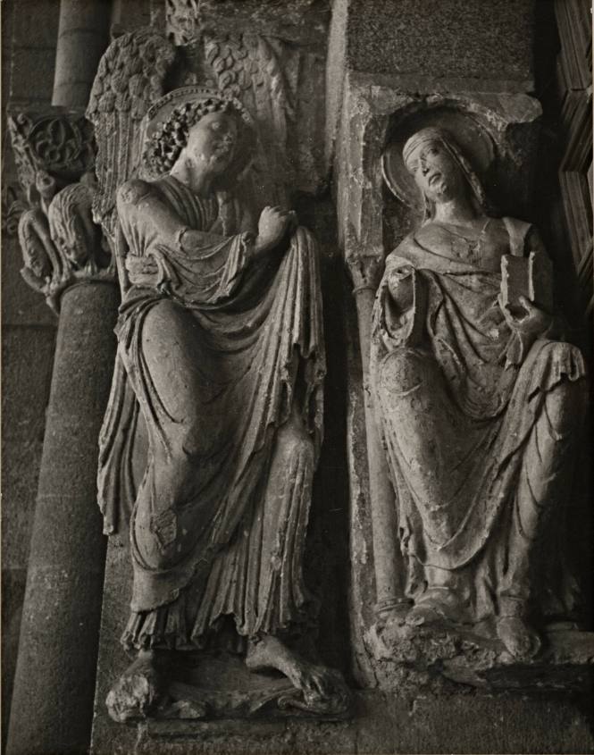 Detail of Sculptural Decoration on side of Cathedral
