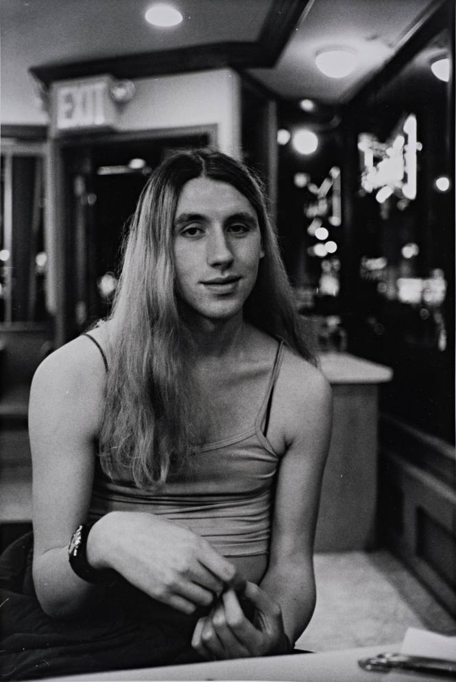 Kiwi, Student at a Coffee Shop, New York City (from cover of The Gender Frontier)