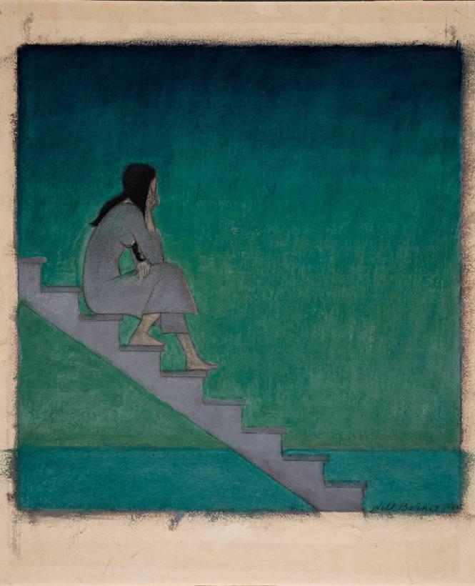 Woman on Stairs