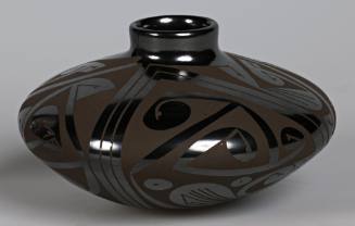 Black-On-Black Pot