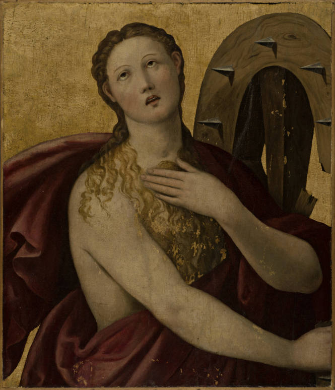 Saint Catherine with a Wheel