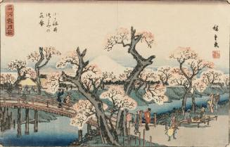 Flower (Famous Views of Snow, Moon and Flower)