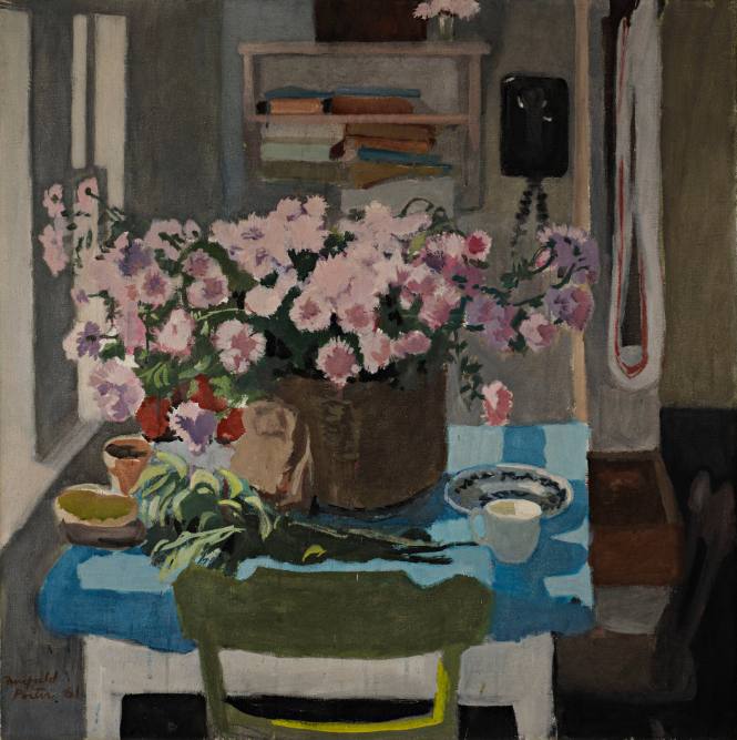 Chrysanthemums and Sage