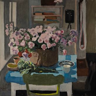 Chrysanthemums and Sage
