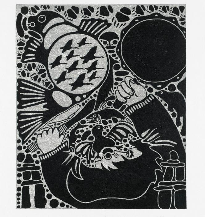 Shammanizing 2 (15 in the Baker Lake Annual Print Collection)