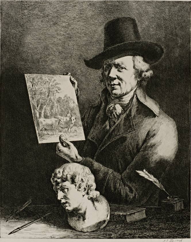 Self Portrait (with cows)