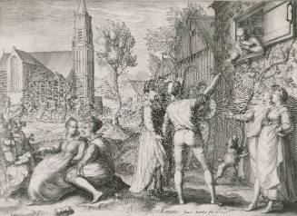 Youths Disdaining Philosopher's Advice on Dancing (Ingentes poenas stolidi...)